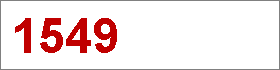 Das Jahr 1549