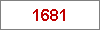 Das Jahr 1681