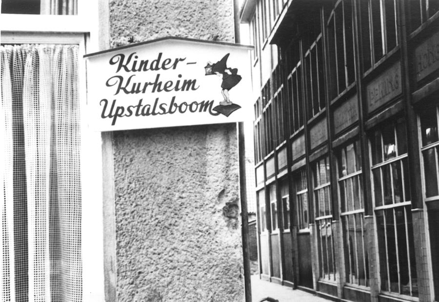 1955 - Mühlenstrasse 1955 - Kinder-Kurheim Upstalsboom