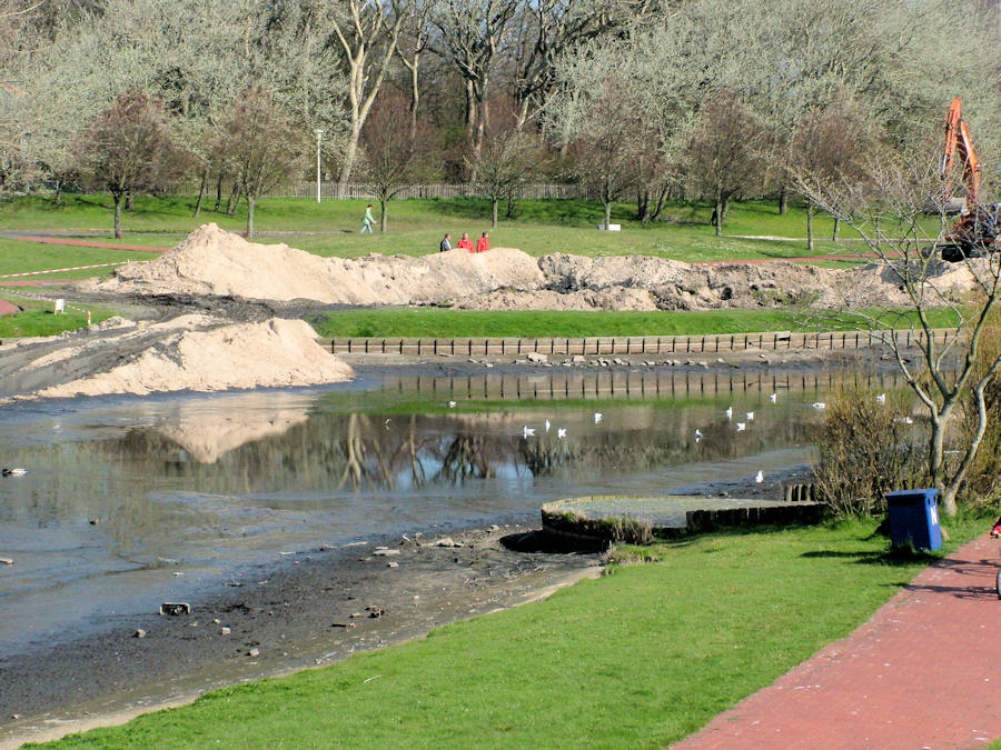 2005 - Sanierung / Säuberung Gondelteich
