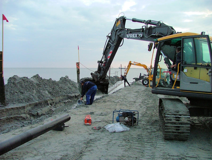 2008 - Neue Seewasserleitung