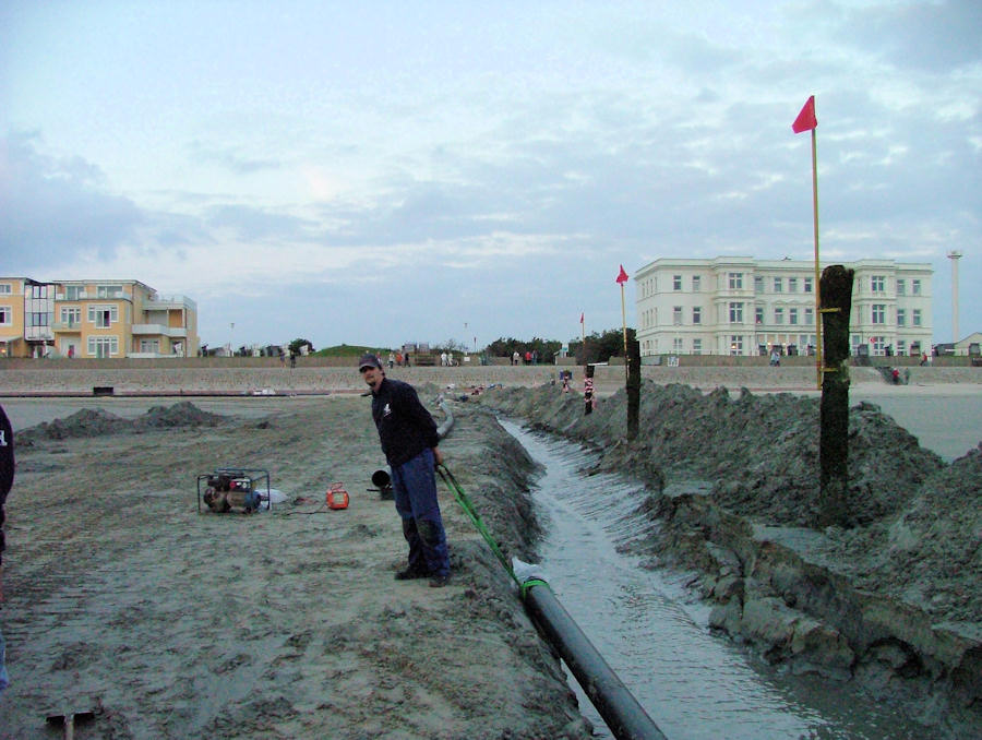 2008 - Neue Seewasserleitung