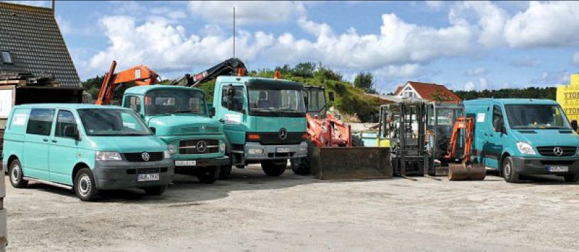 Fuhrpark des Unternehmens Bodenstab