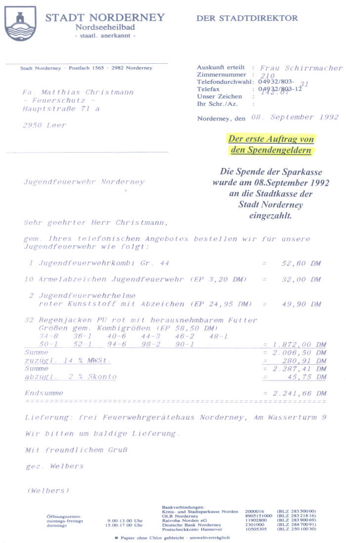 Die Jugendlichen der 1. Stunde seit der Gründung am 08.08.1992