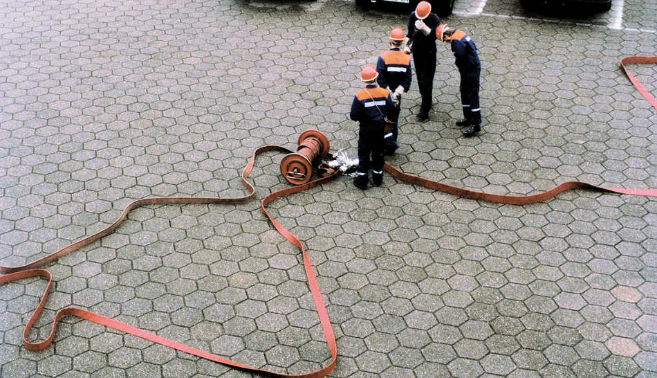 Grundausbildung der Jugendfeuerwehr - 18.05.1996 Grundausbildung der Jugendfeuerwehr - 18.05.1996