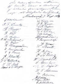 Die Gründung zur F.F. Norderney 1884