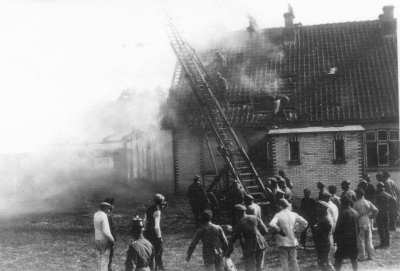 Brand Cafe Booken am 05.09.1928