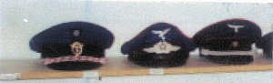 Schirmmützen von 1933 - 1945 Schirmmützen von 1933 - 1945