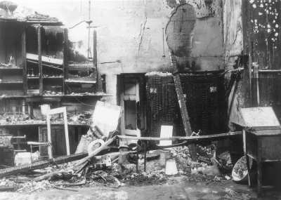 Brand im Hotel Engehausen am 07.02.1942