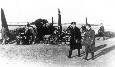 Absturz eines amerikanischen Bombers 1943