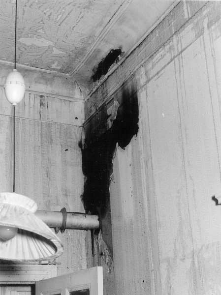 Brand in "Richters Hotel" Nov./Dez. 1961 - Bäckerstr. 11