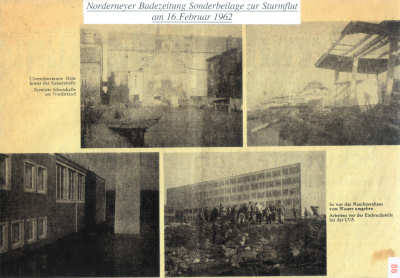 Die schwerste Sturmflut seit 100 Jahren - Februar 1962