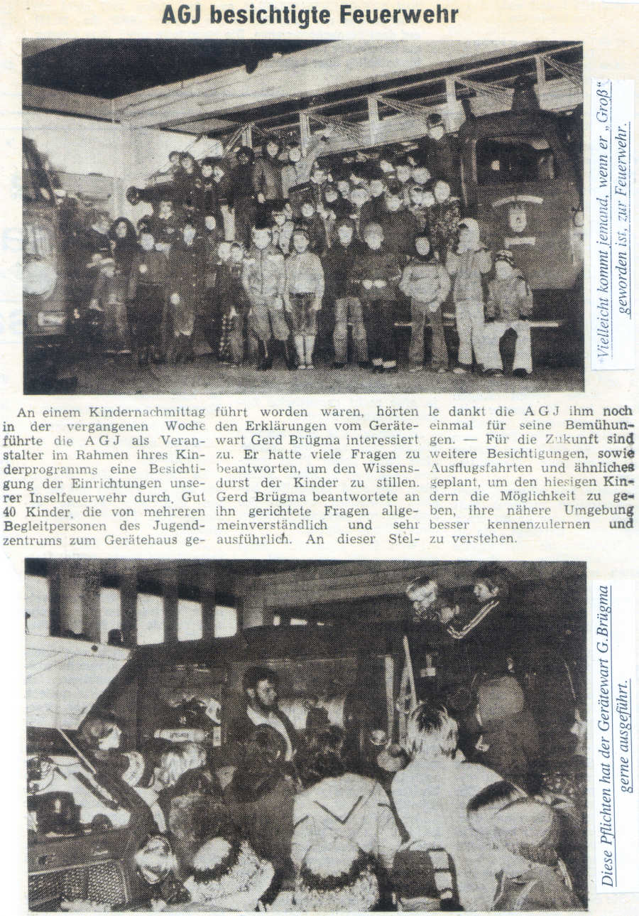 AGJ besichtigte Feuerwehr