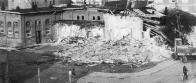 Schlachthof im Abriß