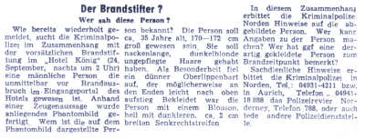 "Hotel König" brennt - 24.09.1989