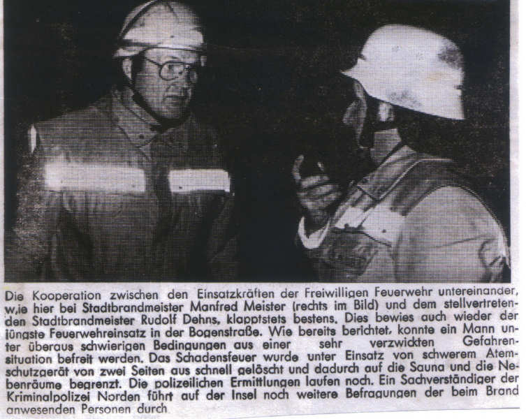 Saunabrand in der Bogenstraße am 04.01.1996 um 22.05 Uhr Saunabrand in der Bogenstraße am 04.01.1996 um 22.05 Uhr