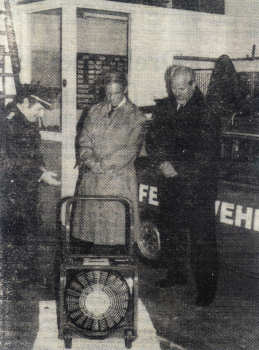 Neuer Hochdruckbelüfter für die Wehr - 15.11.1996