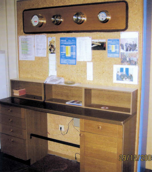 Wetterstation im großen Gruppenraum