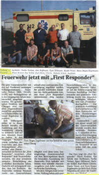 Medizinischer Ersthelfer - 26.11.2005