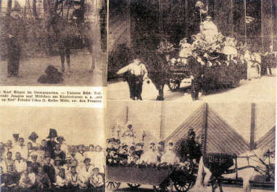 "Blumenkorso" Kinder-Umzug 1928
