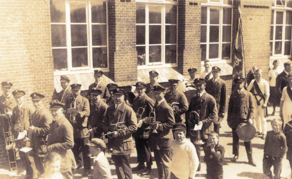 Großer Umzug mit der freien "Turnerschaft" Norderney - ca. 1926