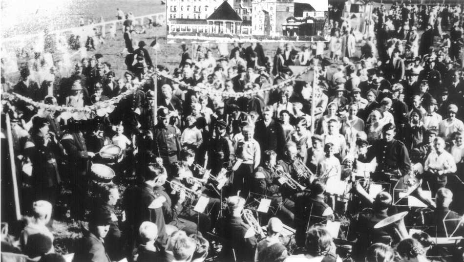Großes Sommerkonzert auf der Kaiserwiese - 1932 Großes Sommerkonzert auf der Kaiserwiese - 1932
