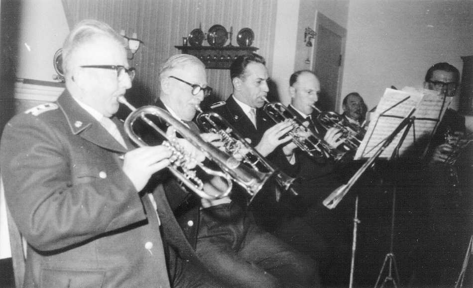 Alterskameradentreffen im Hotel Pique - 11.03.1961