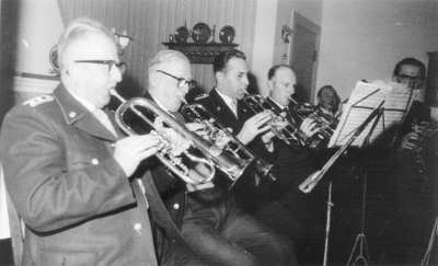 Alterskameradentreffen im Hotel Pique - 11.03.1961