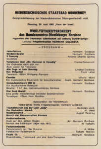 Wohltätigkeitskonzert zugunsten der DGzRS