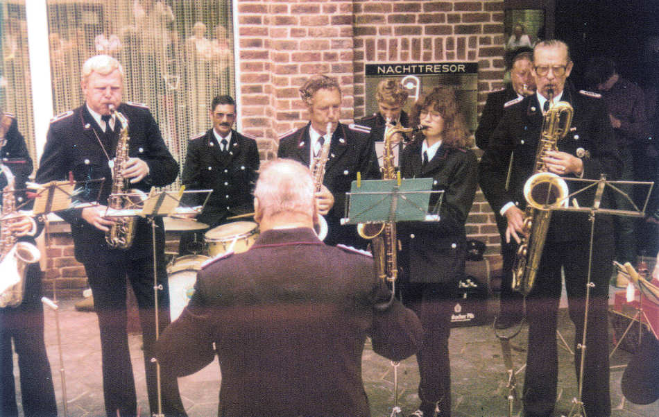 Sommer-Großübung an "Blau-Eck" - August 1982