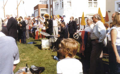 Jubiläum des Ruderrettungsbootes "Fürst Bismarck" im Juli 1993