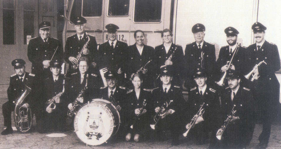 Die Feuerwehrkapelle im Jahre 1995