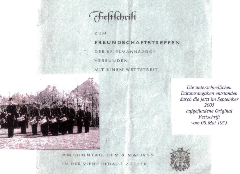 Großer Applaus beim Einmarsch - 09.04.1955