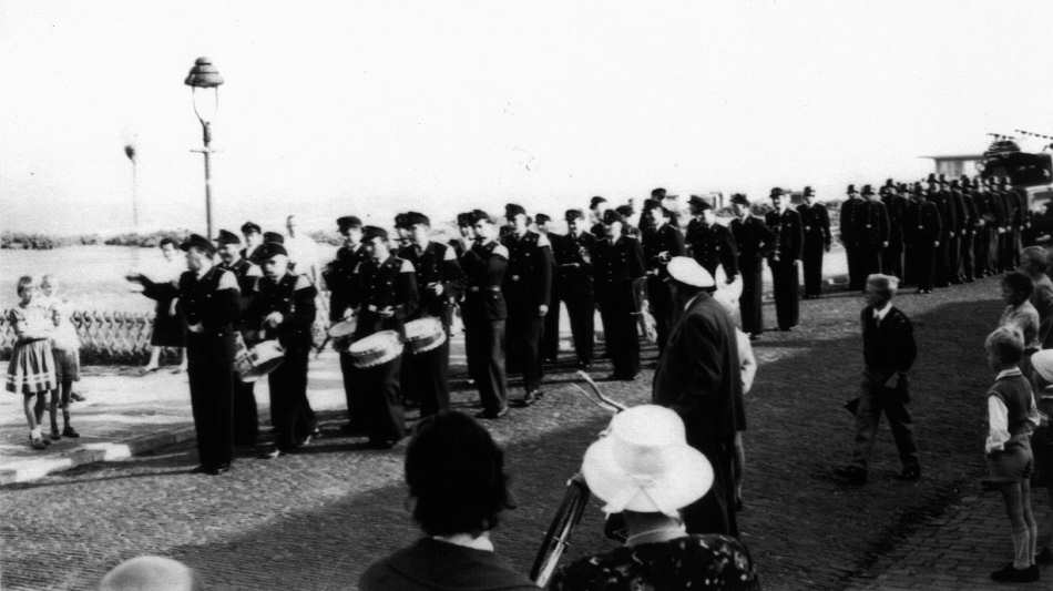Übung zur 75 Jahrfeier der Wehr - 13.09.1959