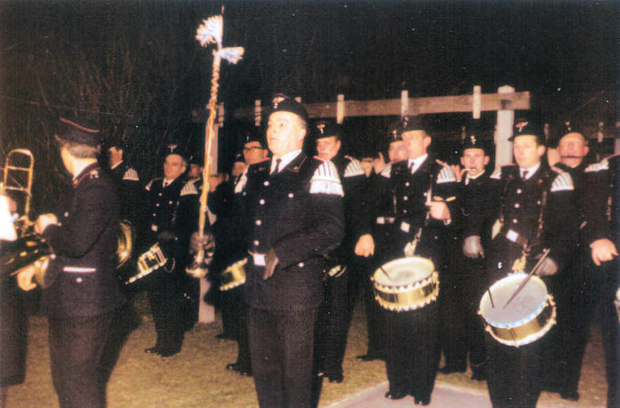 Großer Fackelzug für Jan Holtkamp - 1969