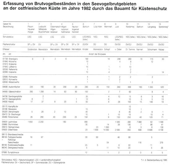 Erfassung von Brutvogelbeständen