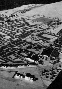 Modell vom Viktoriastrasse und Weststrandstrasse