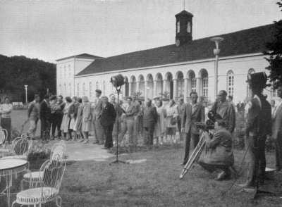 Fernsehaufnahmetrupp