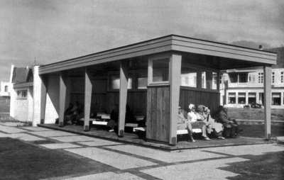 Die neue Weststrand-Schutzhalle Die neue Weststrand-Schutzhalle