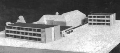 neue Norderneyer Schulzentrum im Modell neue Norderneyer Schulzentrum im Modell