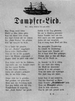 Dampfer-Lied Dampfer-Lied