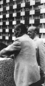 Kurdirektor Sibbersen und Bürgermeister Lührs