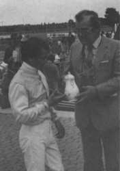 Überreichung des Ehrenpreises