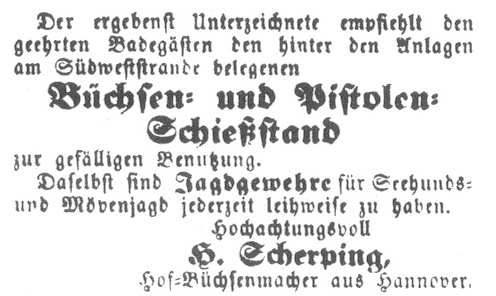 Zeitungsanzeige