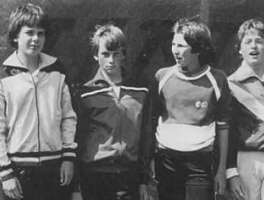 Die A-Junioren-Mannschaft von 1982